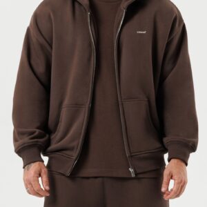 ZIPPED HOODIE