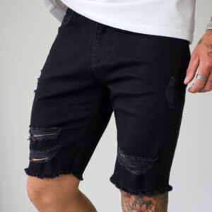 SLIM DENIM SHORT