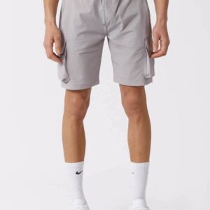 TECH CARGO SHORTS - LIGHT GREY
