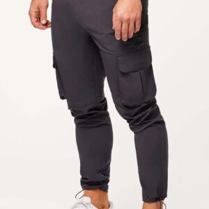 TECH STRETCH CARGO PANTS - DARK GREY